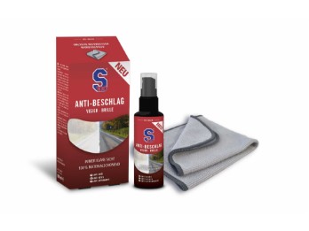 S100 Anti-Beschlag Spray – Klare Sicht für Visier & Brille (100 ml Set inkl. Tuch)
