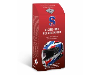 S100 Visier- und Helmreiniger inkl. Mikrofasertuch – Für kratzfreien Durchblick (100 ml)