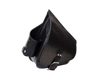 Solo Seitentasche mit Flaschenhalter Softail Leder - AGM - neutral