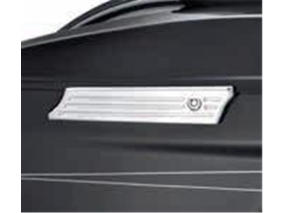 90201084, HINGE COVER,S-BAG,CHROME