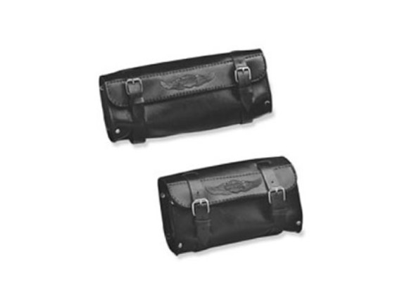 91743-87T, HANDLEBAR/FORK BAG, Kunstleder