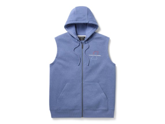 96145-26vm_Hoodie-Weste-blau-Harley-Davidson (2)