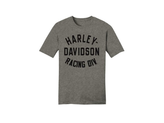 96590-23VM_T-Shirt-Racing-Div_grau_Harley-Davidson