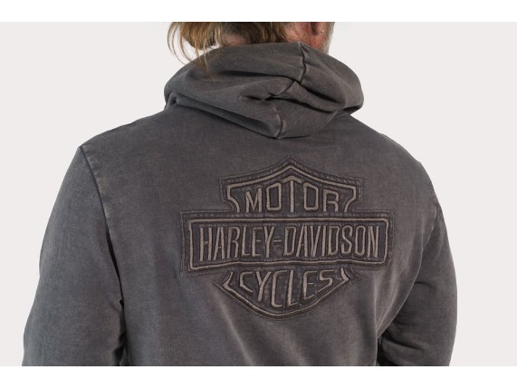 96773-23VM_Hoodie-Kickstart_grau_Harley-Davidson (3)