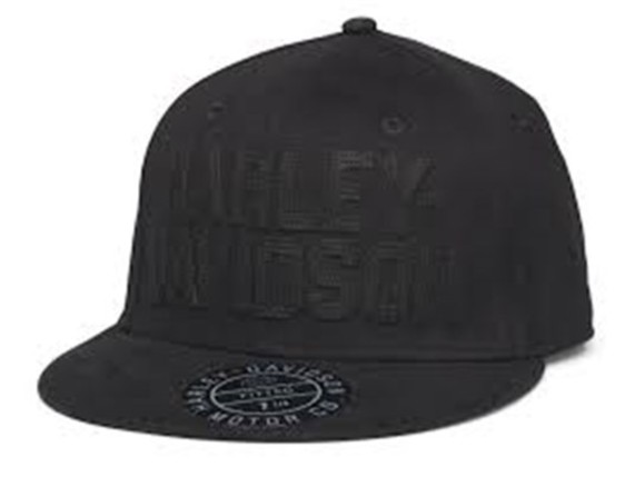 Cap Harley-Davidson Block schwarz