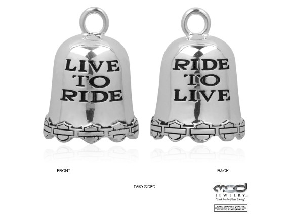 HRB028, GLOCKE "LIVE TO RIDE"