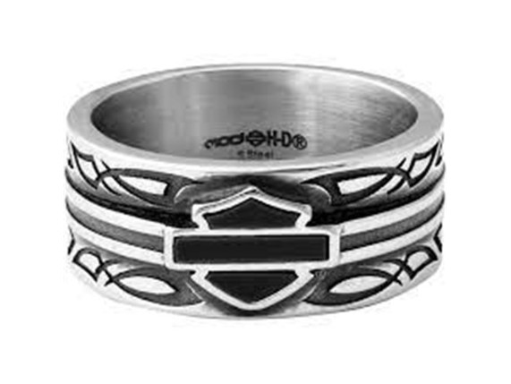 HSR0066-Fingerring-schwarz-Harley-Davidson (1)