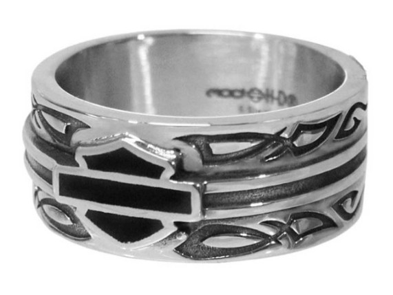 HSR0066-Fingerring-schwarz-Harley-Davidson (2)