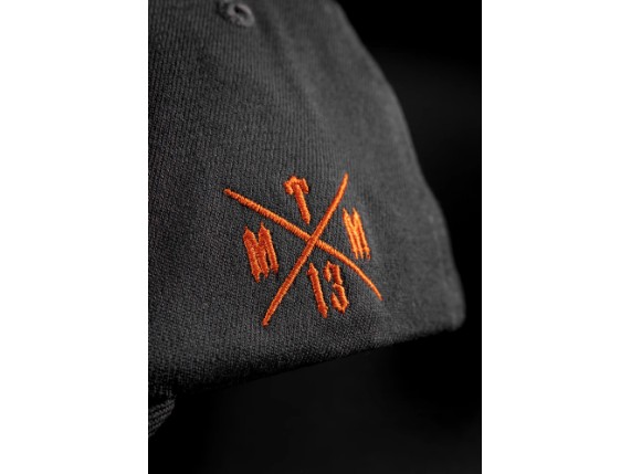 MM-E-3030-FC-GO_men-of-mayhem-flex-cap-mayhem-grau-orange-detail-2_6997bd74-5a80-425e-a4e6-ee4c84e6472b