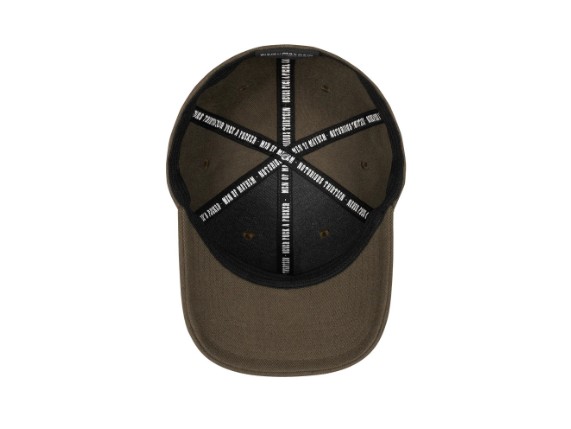 MM-E-3030-FCL-KS_men-of-mayhem-flex-cap-live-fast-sin-hard-khaki-schwarz-vorderseite-4