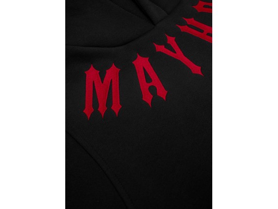 MM-M-1050-HM-SR-men-of-mayhem-hoodie-mayhem-schwarz-rot-detail-1