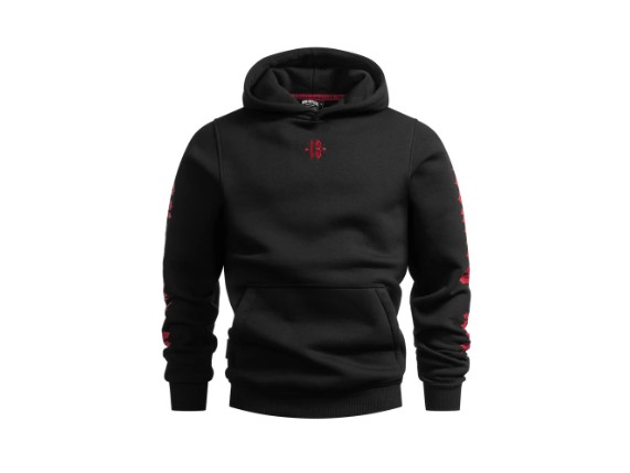 MM-M-1050-HMRO-SR-men-of-mayhem-hoody-mayhem-rideout-schwarz-rot-mk3-vorderseite