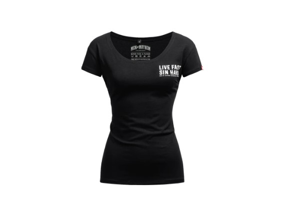 MM-W-2020-MF-SW_men-of-mayhem-women-t-shirt-middle-finger-schwarz-weiss-vorderseite