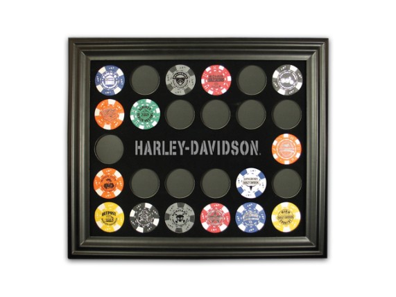 Pokerchip Sammelrahmen Black 6927 Harley-Davidson (3)