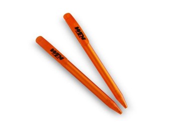 Kugelschreiber orange mit KTM Logo