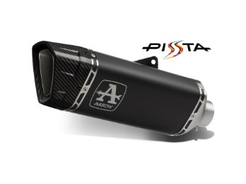 PISTA Slip-On Aluminium schwar z KTM 990 RC R ab 2025