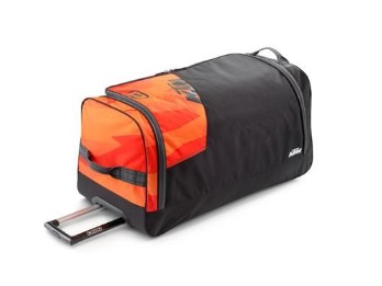 Orange Gear Bag / Ausrüstungstasche / Rollkoffer 