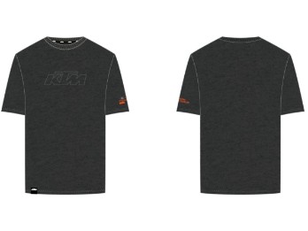 ESSENTIAL STEALTH T-SHIRT DARK GREY MELANGE