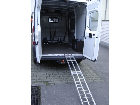 397-100, Auffahrrampe Alu klappbar