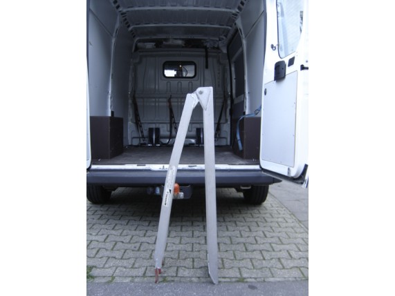 397-100, Auffahrrampe Alu klappbar