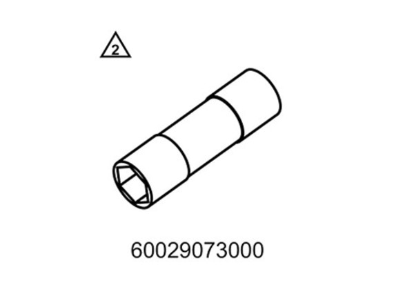 60029073000, ZÜNDKERZENSCHLÜSSEL 16 MM