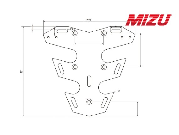 MIZU Kennzeichenhalter Fly-Serie_3054032_5