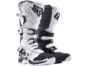 Comp 5 Boot Crossstiefel white