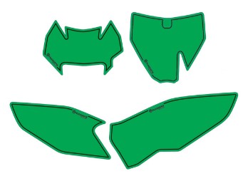 Startnummernfelder