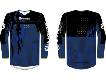 Railed Jersey BLK/BLUE