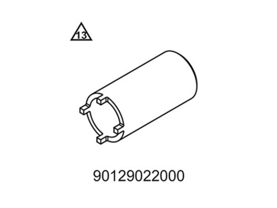 90129022000, STECKNUSS SW=17