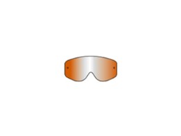 HUSTLE MX SINGLE LENS ORANGE CHROME AFC WORKS