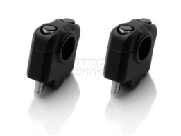 Lenkererhöhung 22mm Lenker Höhe 25mm schwarz
