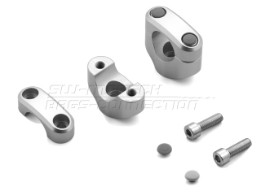 Lenkeraufnahme-Set für Lenkeraustausch von 22mm->28mm 