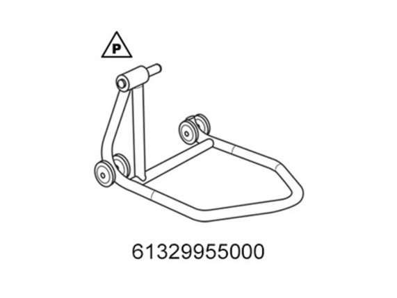 61329955000, Hinterradhebevorrichtung