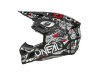 2025_ONeal_3SRS Helmet ATTACK V.25_black_white_left side