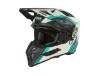 2025_ONeal_EX-SRS Helmet QUIN V.25_gray_teal_45 front_left