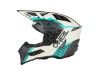 2025_ONeal_EX-SRS Helmet QUIN V.25_gray_teal_left side