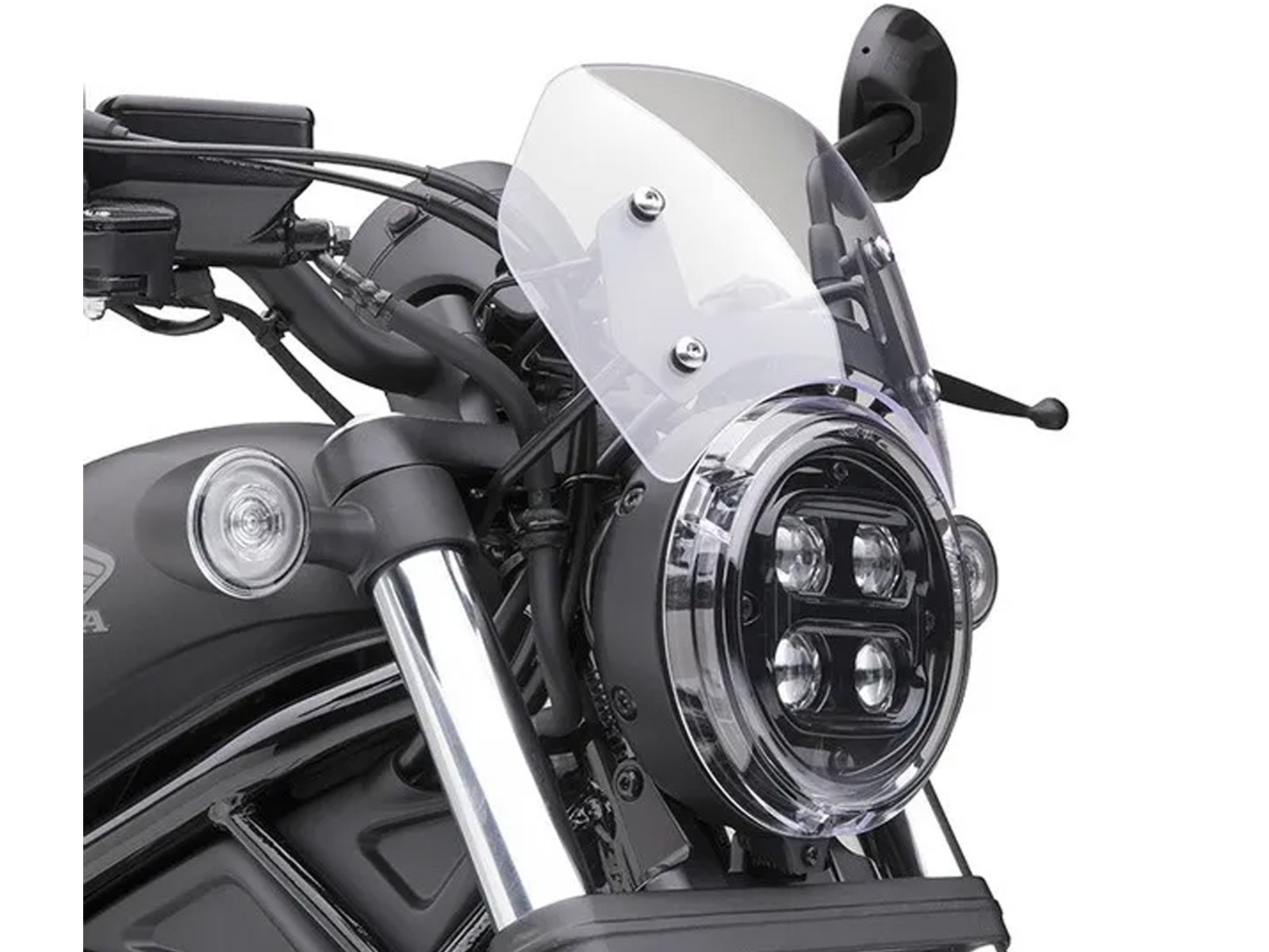Kleine Windscheibe Rebel CMX 500