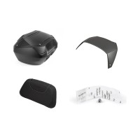 50L Topbox Easy Kit mit Rückenlehne grau NT1100
