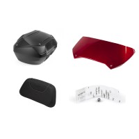 50L Topbox Easy Kit mit Rückenlehne rot NT1100