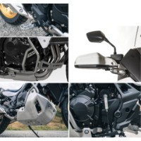 Rallye-Paket Weiß für XL750 Tricolor