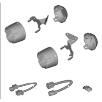 Montagesatz LED Nebellampen ADV350 2025-