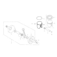 Kolben CR125 BJ 1986