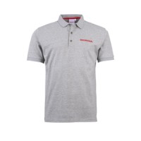 Honda Poloshirt Paddock grau