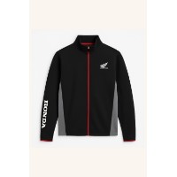 Fleece-Jacke schwarz