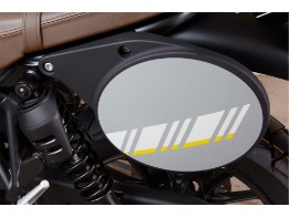 Dekorstreifen für Nummerntafel in Schwarz CL500 2023-