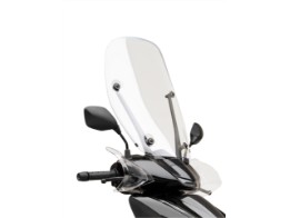 Hohe Windscheibe SH350 schwarz 2025-