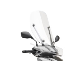 Hohe Windscheibe SH350 silber 2025-