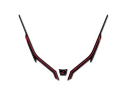 3D Gel Frontschutzaufkleber für Honda Hornet CB750