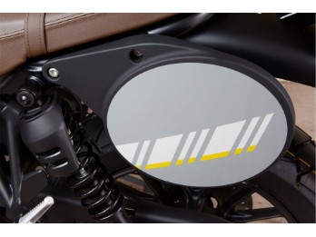 Dekorstreifen für Nummerntafel in Schwarz CL500 2023-